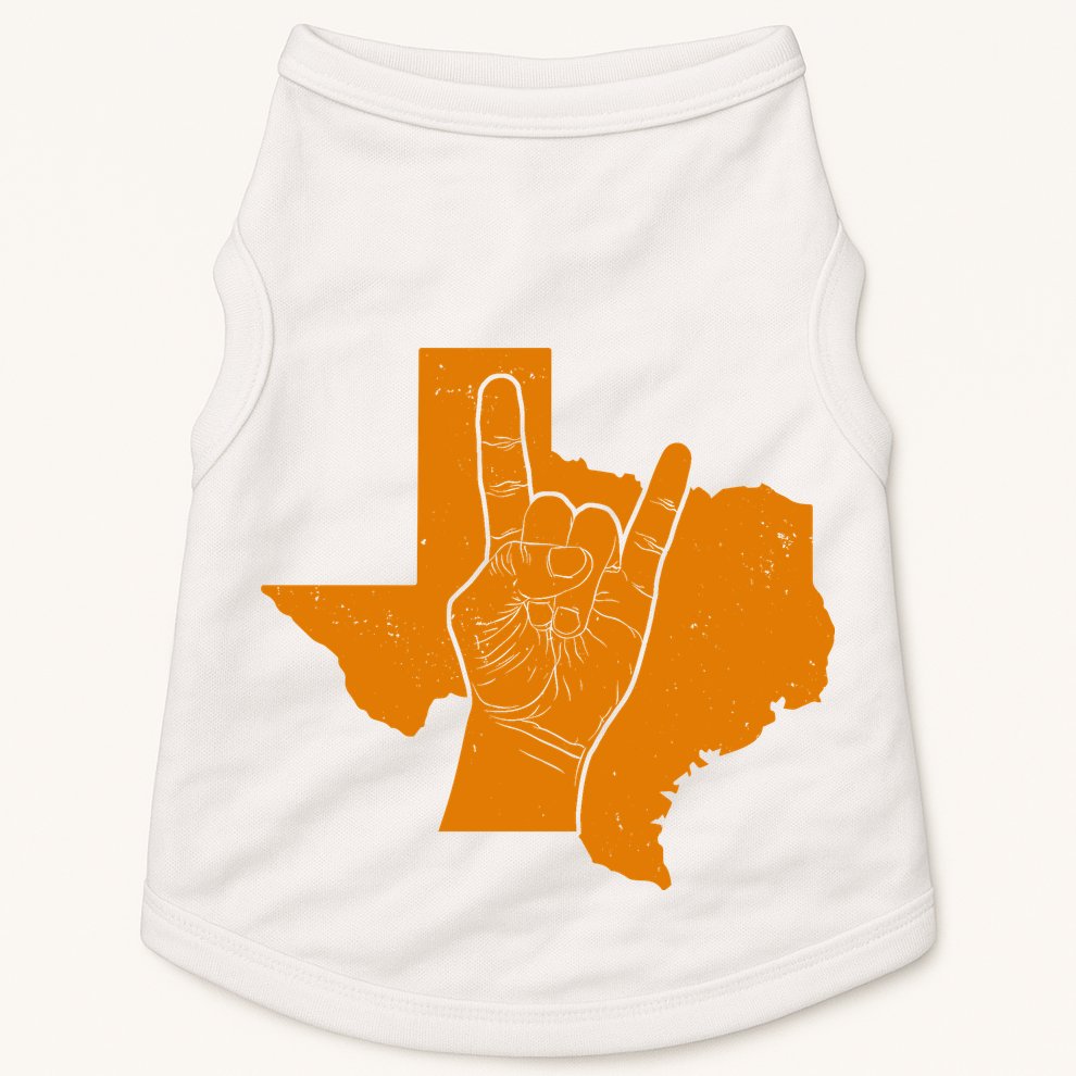 Texas State Rock N Roll Doggie Tank