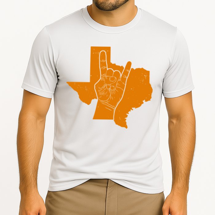 Texas State Rock N Roll Performance Shirt