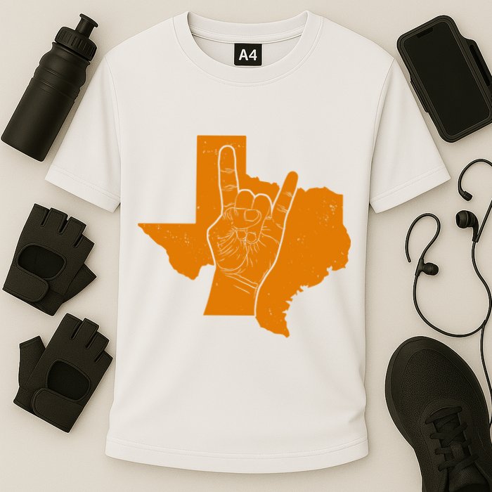 Texas State Rock N Roll Performance Shirt