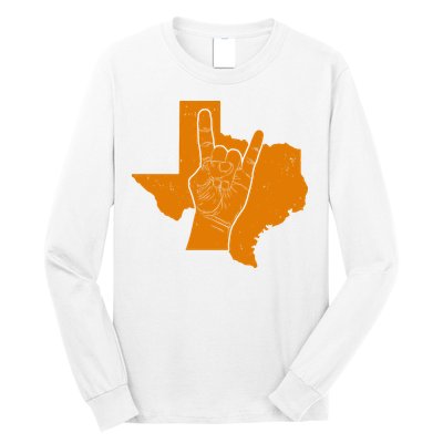 Texas State Rock N Roll Long Sleeve Shirt