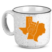 Texas State Rock N Roll 15oz Campfire Ceramic Mug
