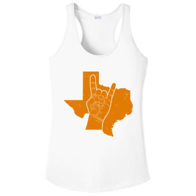Texas State Rock N Roll Ladies PosiCharge Competitor Racerback Tank