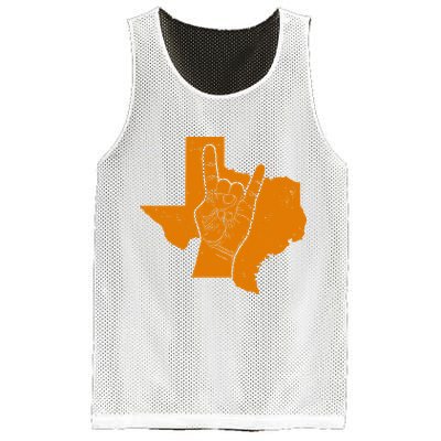 Texas State Rock N Roll Mesh Reversible Basketball Jersey Tank