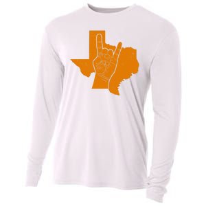 Texas State Rock N Roll Cooling Performance Long Sleeve Crew