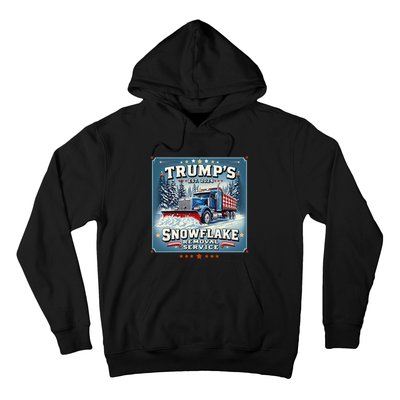 TrumpS Snowflake Removal Service Funny Trump 2024 Gift Hoodie