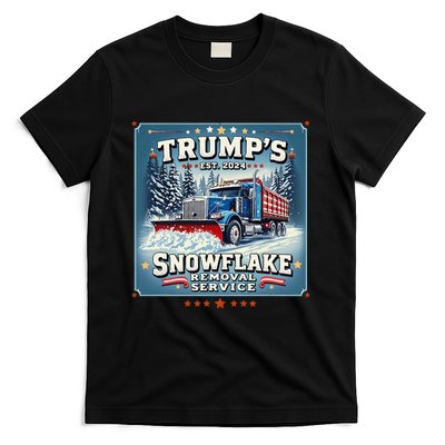 TrumpS Snowflake Removal Service Funny Trump 2024 Gift T-Shirt