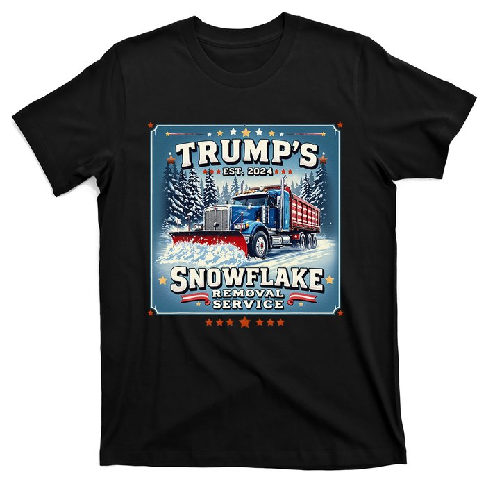 TrumpS Snowflake Removal Service Funny Trump 2024 Gift T-Shirt