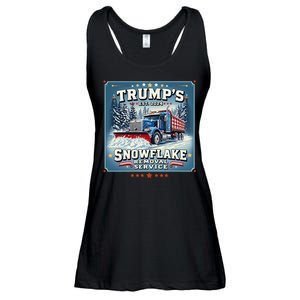 TrumpS Snowflake Removal Service Funny Trump 2024 Gift Ladies Essential Flowy Tank