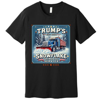 TrumpS Snowflake Removal Service Funny Trump 2024 Gift Premium T-Shirt