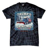 TrumpS Snowflake Removal Service Funny Trump 2024 Gift Tie-Dye T-Shirt