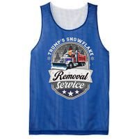 Trumps Snowflake Removal Service Mesh Reversible Basketball Jersey Tank