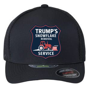 TrumpS Snowflake Removal Service Funny Gift Flexfit Unipanel Trucker Cap