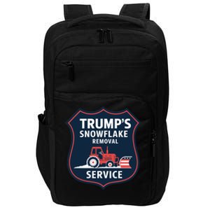 TrumpS Snowflake Removal Service Funny Gift Impact Tech Backpack