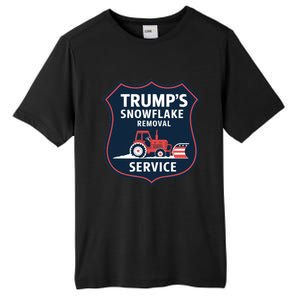 TrumpS Snowflake Removal Service Funny Gift Tall Fusion ChromaSoft Performance T-Shirt