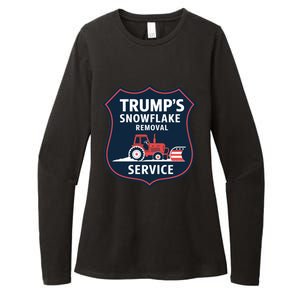 TrumpS Snowflake Removal Service Funny Gift Womens CVC Long Sleeve Shirt