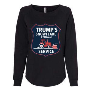 TrumpS Snowflake Removal Service Funny Gift Womens California Wash Sweatshirt