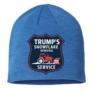 TrumpS Snowflake Removal Service Funny Gift Sustainable Beanie