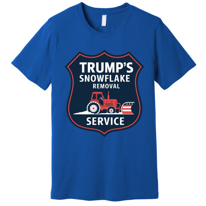 TrumpS Snowflake Removal Service Funny Gift Premium T-Shirt