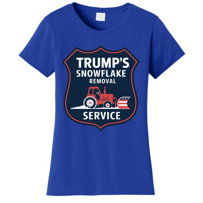 TrumpS Snowflake Removal Service Funny Gift Women's T-Shirt