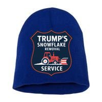 TrumpS Snowflake Removal Service Funny Gift Short Acrylic Beanie