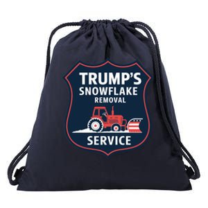 TrumpS Snowflake Removal Service Funny Gift Drawstring Bag