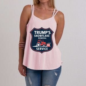 TrumpS Snowflake Removal Service Funny Gift Women's Strappy Tank