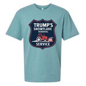 TrumpS Snowflake Removal Service Funny Gift Sueded Cloud Jersey T-Shirt