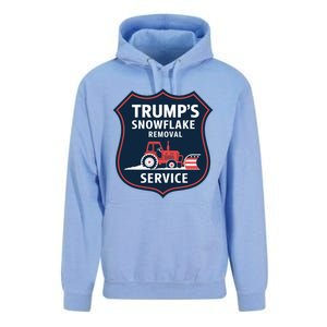 TrumpS Snowflake Removal Service Funny Gift Unisex Surf Hoodie