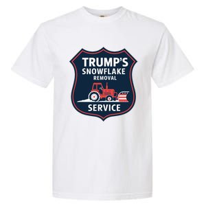 TrumpS Snowflake Removal Service Funny Gift Garment-Dyed Heavyweight T-Shirt