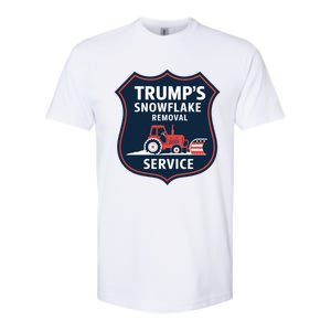 TrumpS Snowflake Removal Service Funny Gift Softstyle CVC T-Shirt