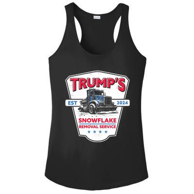 TrumpS Snowflake Removal Service Funny Trump 2024 Great Gift Ladies PosiCharge Competitor Racerback Tank