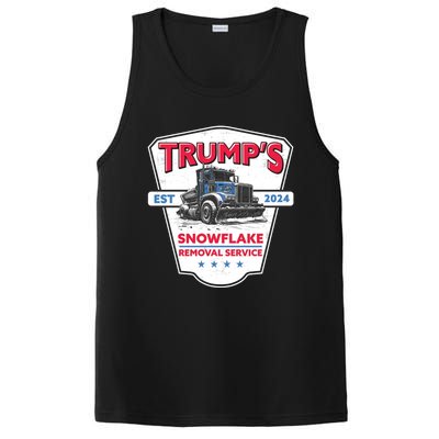 TrumpS Snowflake Removal Service Funny Trump 2024 Great Gift PosiCharge Competitor Tank