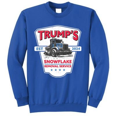 TrumpS Snowflake Removal Service Funny Trump 2024 Great Gift Sweatshirt