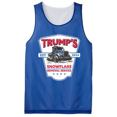 TrumpS Snowflake Removal Service Funny Trump 2024 Great Gift Mesh Reversible Basketball Jersey Tank