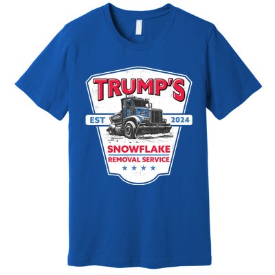 TrumpS Snowflake Removal Service Funny Trump 2024 Great Gift Premium T-Shirt