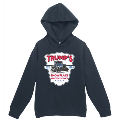 TrumpS Snowflake Removal Service Funny Trump 2024 Great Gift Urban Pullover Hoodie