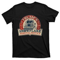 TrumpS Snowflake Removal Service Funny Trump 2024 T-Shirt