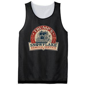 TrumpS Snowflake Removal Service Funny Trump 2024 Mesh Reversible Basketball Jersey Tank