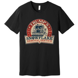 TrumpS Snowflake Removal Service Funny Trump 2024 Premium T-Shirt