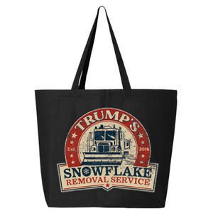 TrumpS Snowflake Removal Service Funny Trump 2024 25L Jumbo Tote