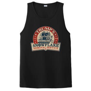 TrumpS Snowflake Removal Service Funny Trump 2024 PosiCharge Competitor Tank