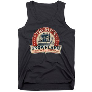 TrumpS Snowflake Removal Service Funny Trump 2024 Tank Top