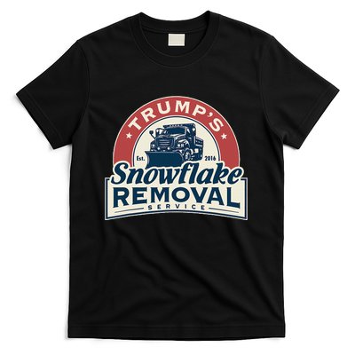 TrumpS Snowflake Removal Service Funny Trump 2024 T-Shirt