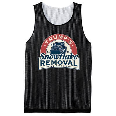 TrumpS Snowflake Removal Service Funny Trump 2024 Mesh Reversible Basketball Jersey Tank