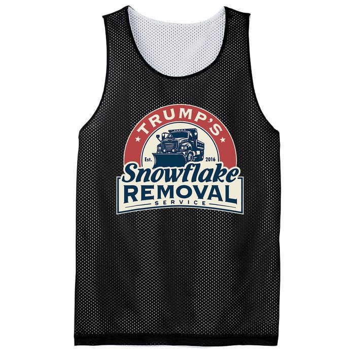 TrumpS Snowflake Removal Service Funny Trump 2024 Mesh Reversible Basketball Jersey Tank