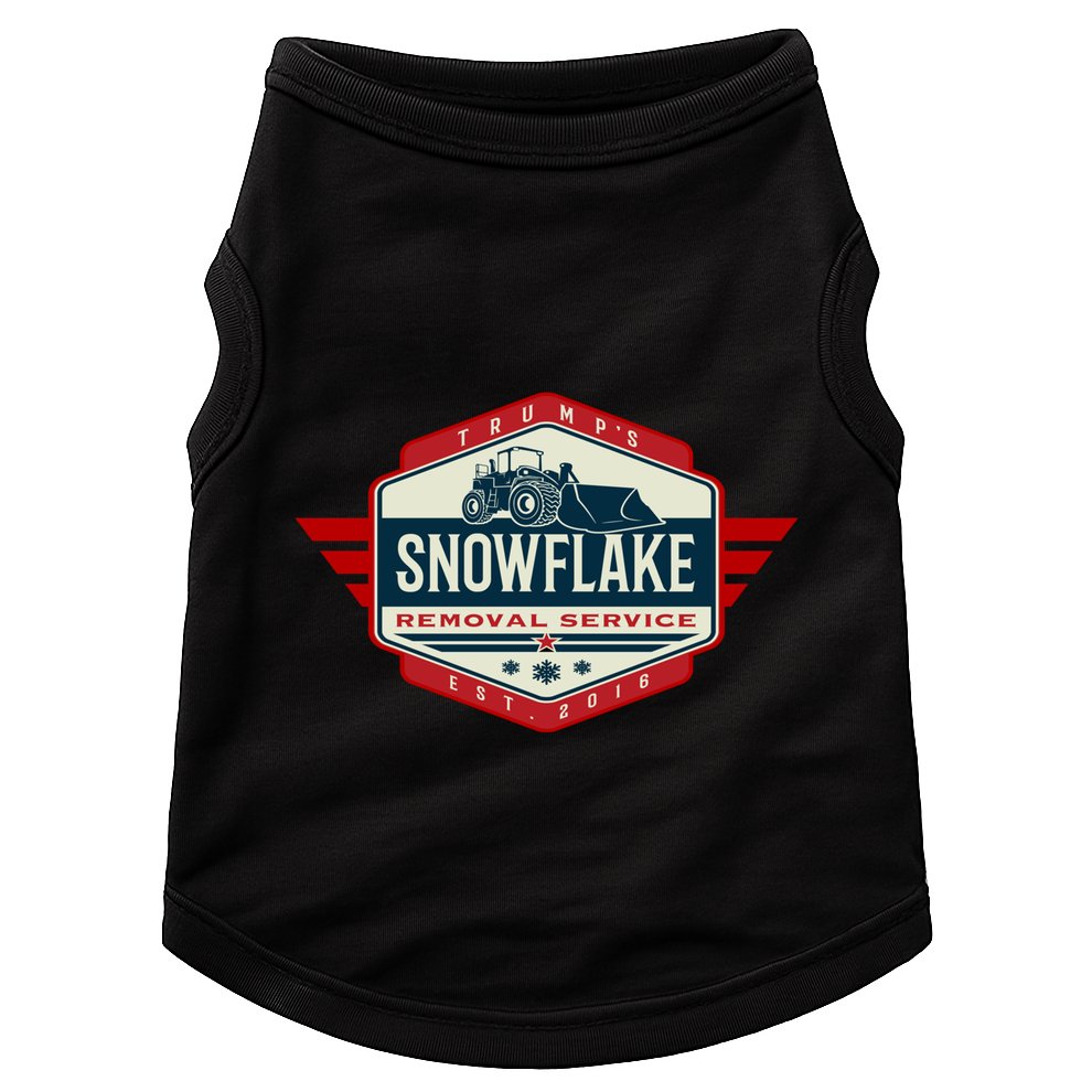 TrumpS Snowflake Removal Service Nice President Trump Funny Gift Meaningful Gif Doggie Tank
