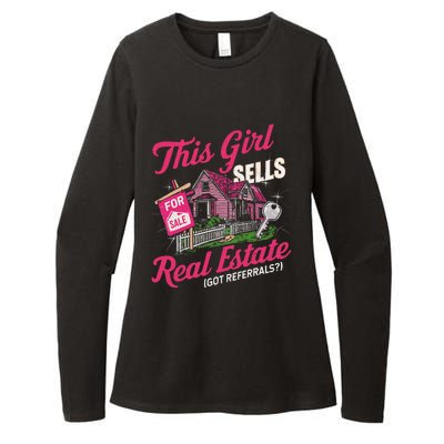 This Sells Real Estate Got Referrals Realtor Womens CVC Long Sleeve Shirt