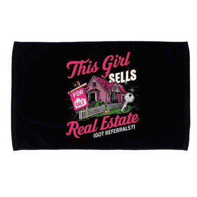 This Sells Real Estate Got Referrals Realtor Microfiber Hand Towel