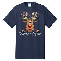 Teacher Squad Reindeer Christmas Holiday Tall T-Shirt