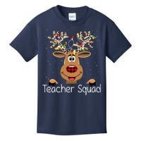 Teacher Squad Reindeer Christmas Holiday Kids T-Shirt